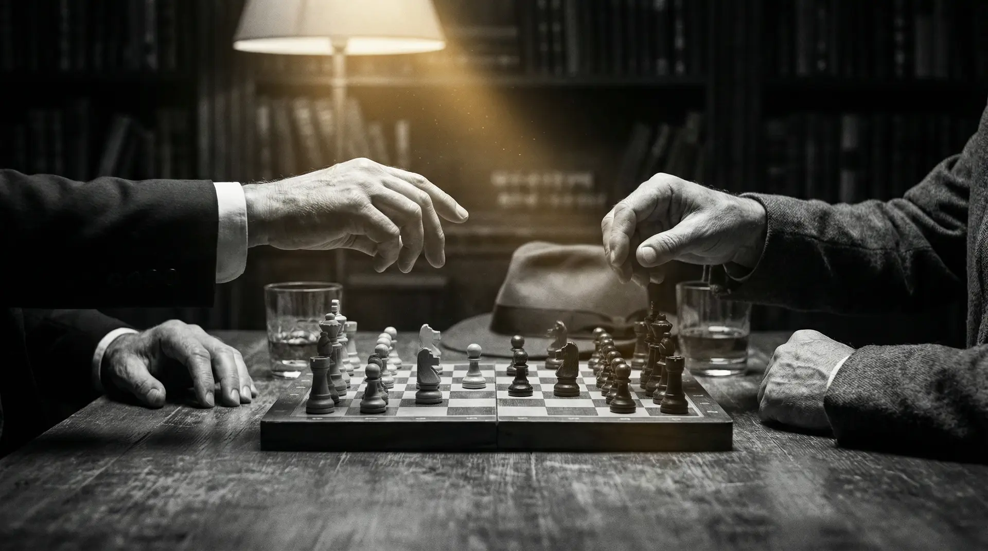 麻豆视传媒官方网站入口武汉 艺术探索系列 - 非线性叙事，棋盘上的对弈象征命运的交错
